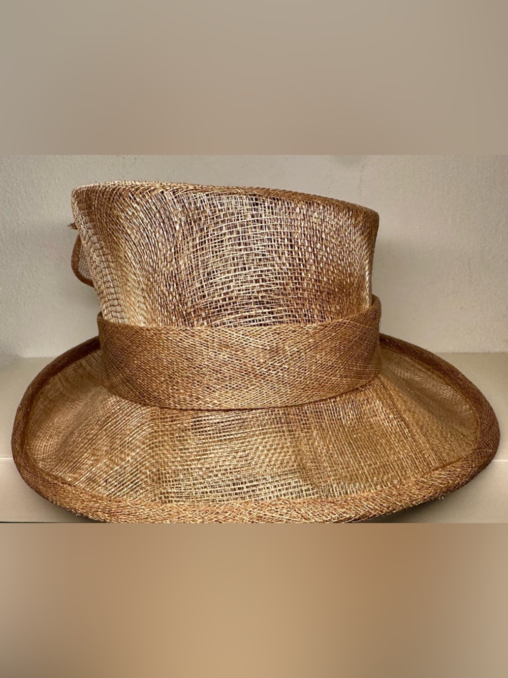 Toucan Collection Floral Accent Straw Hat - Picture 3 of 6